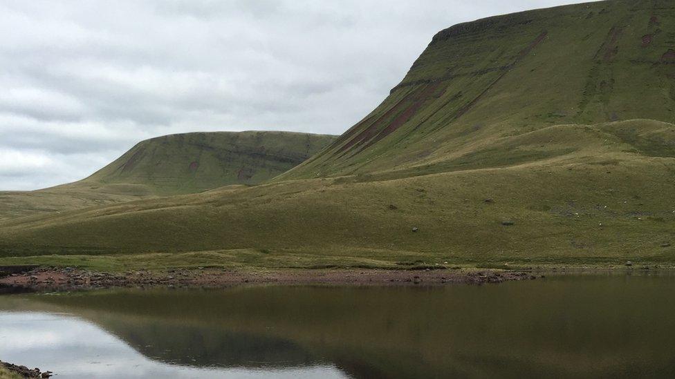 Llyn-y-Fan Fach in Carmarthenshire