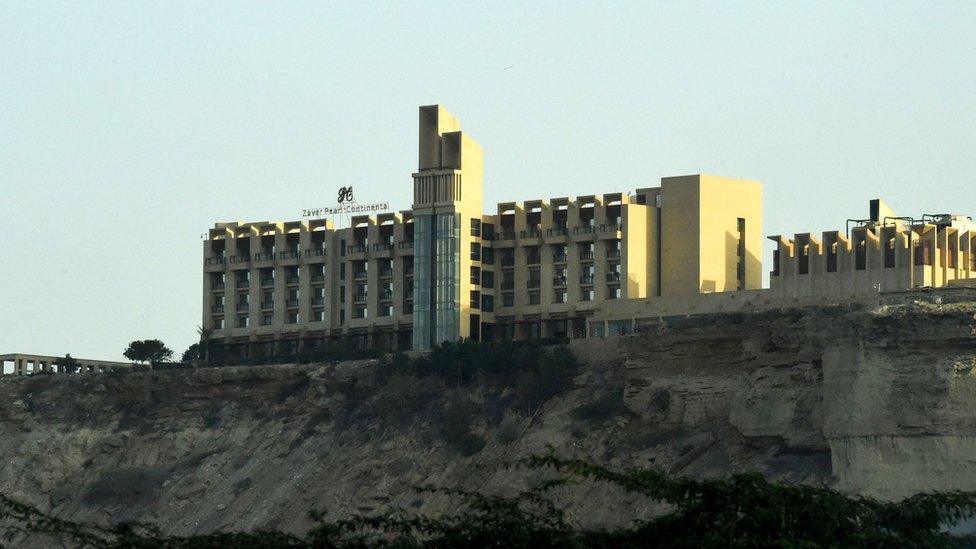 Pearl Continental Hotel in Gwadar