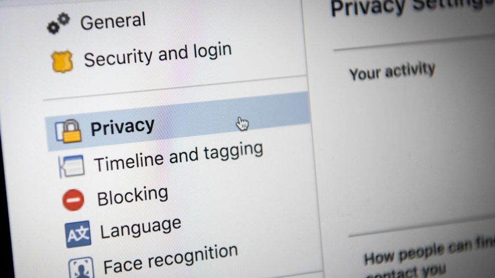 Facebook privacy settings