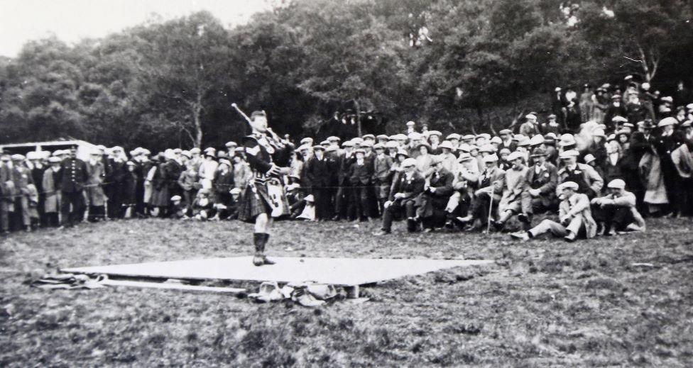 An old Cabrach Picnic and Highland Games