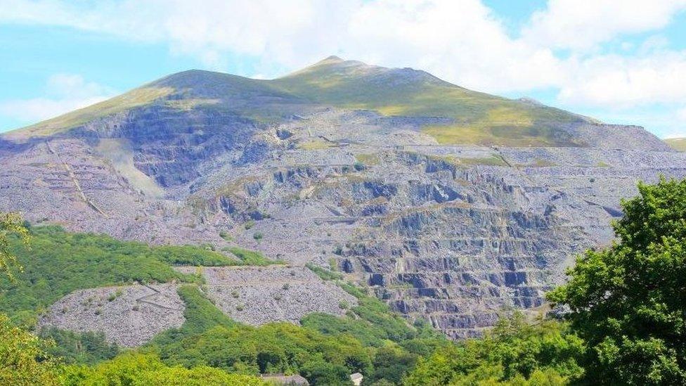 Slate in Llanberis