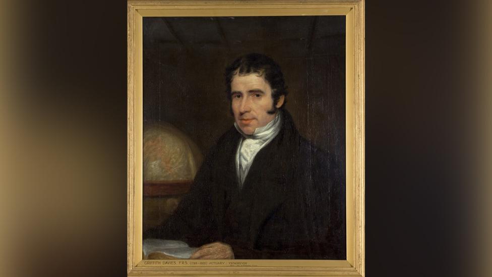 Portread o Griffith Davies