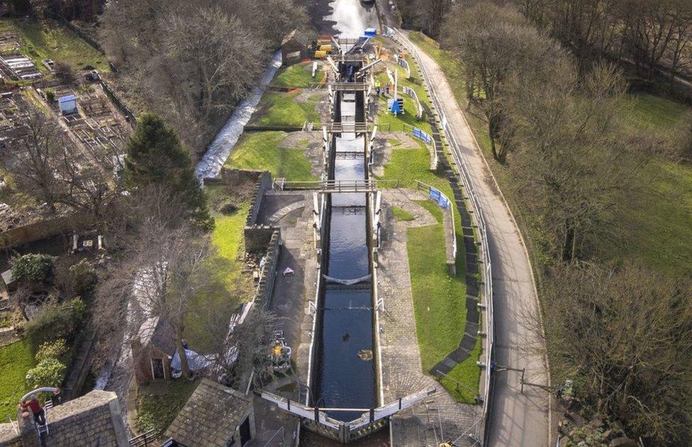 Bingley Five Rise Locks