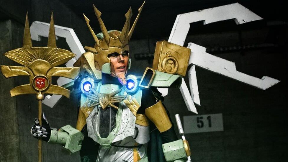 Chaozrael in robot cosplay