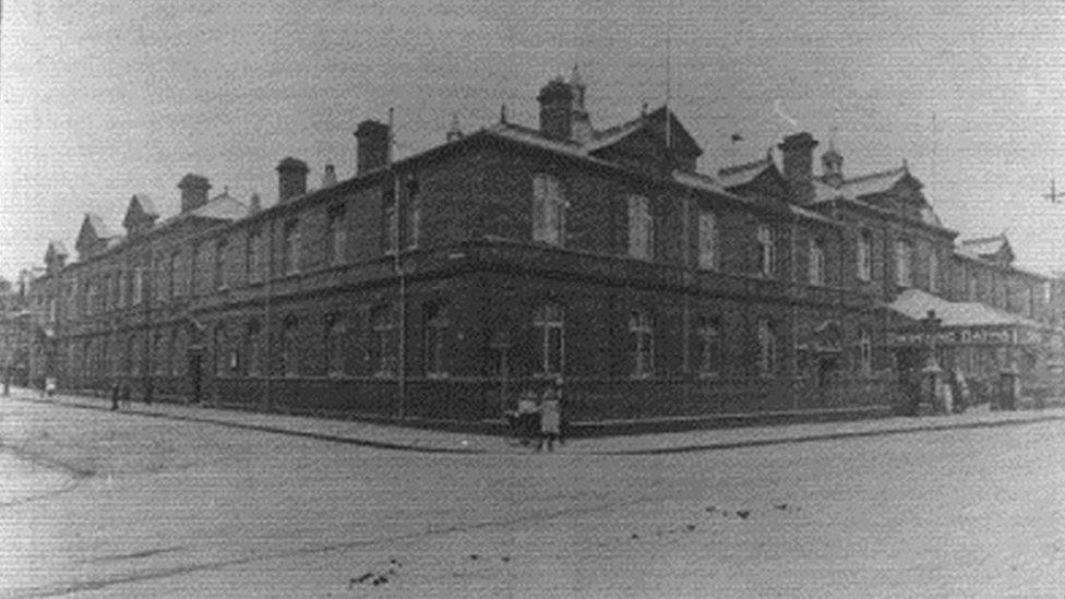 Historic photo of building