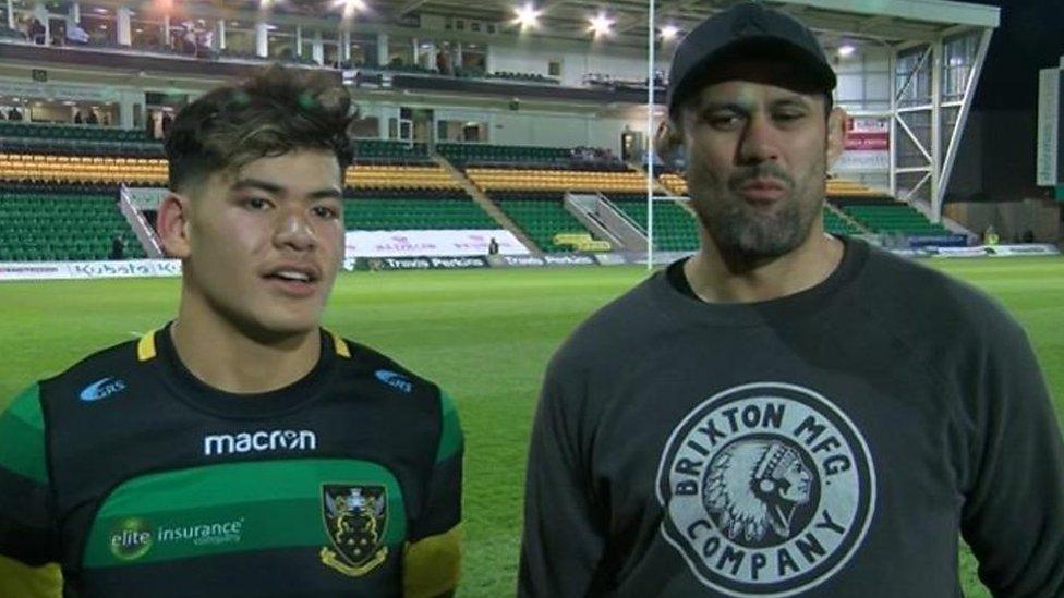 Connor and Paul Tupai