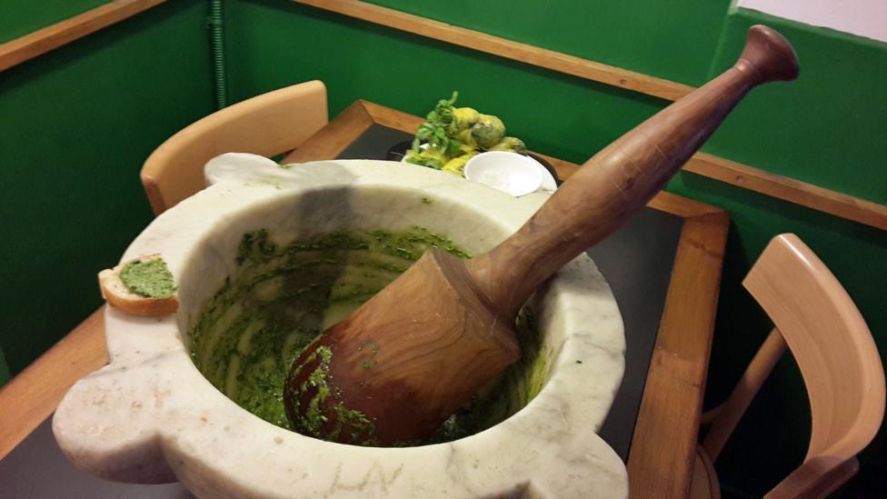 Pestle and mortar