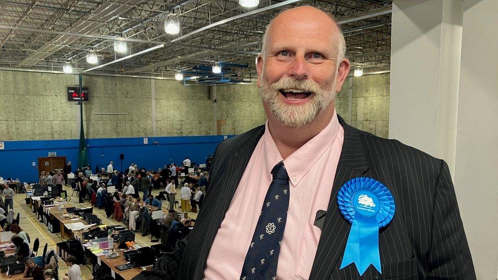 Tom Wootton the new mayor of Bedford Borough Council