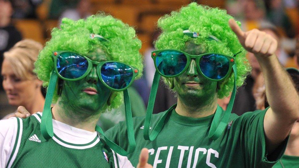 Boston Celtics fans