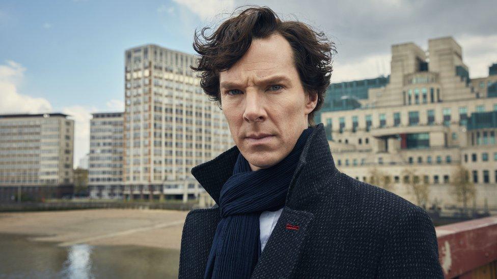 Benedict Cumberbatch as Sherlock