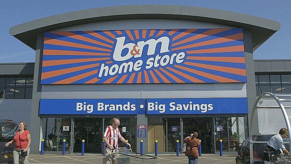 B&M store