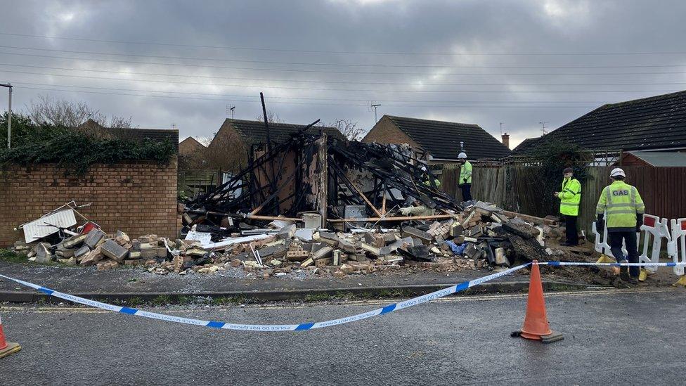 House damaged by fire in Cheltenham