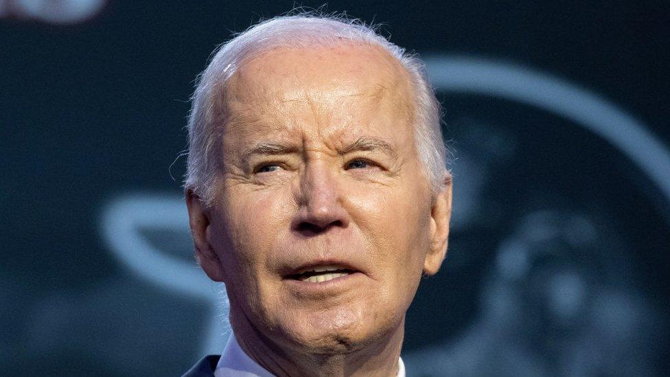 Joe Biden closeup.