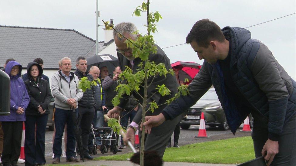 Tree planting ceremony to commemorate 25th anniversary of Sean Brown's death