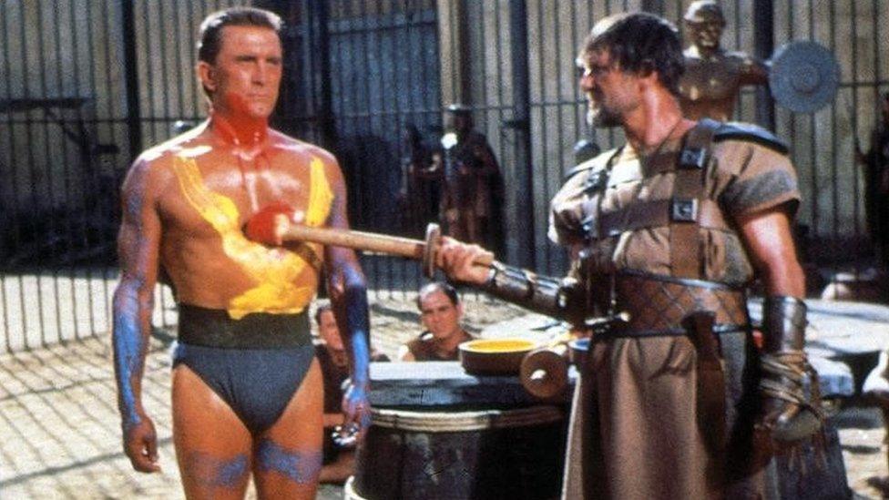 Kirk Douglas in Spartacus