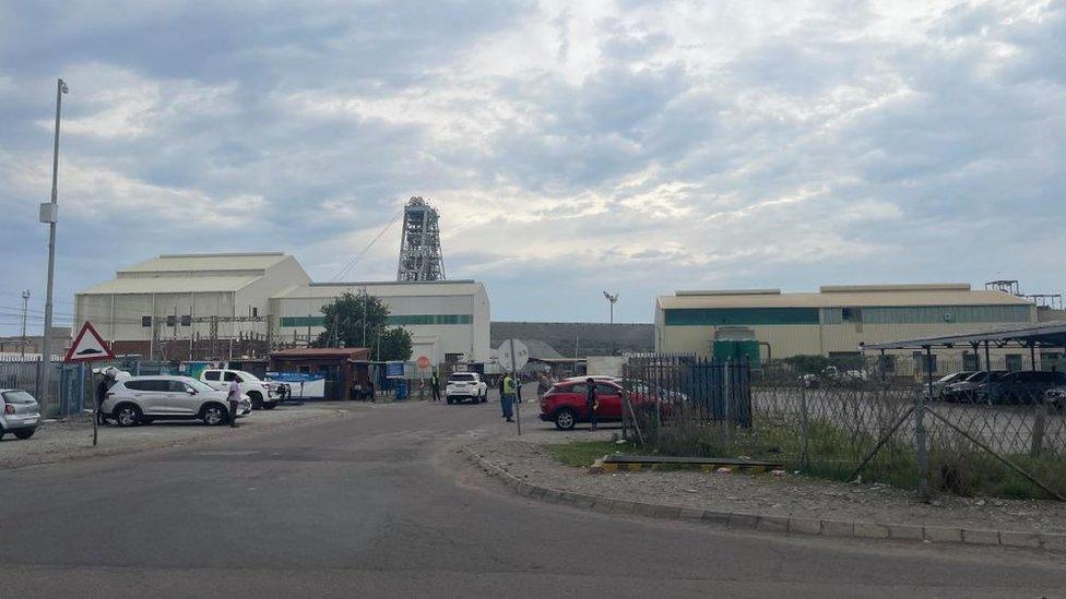 Implats Platinum mine in Rustenburg