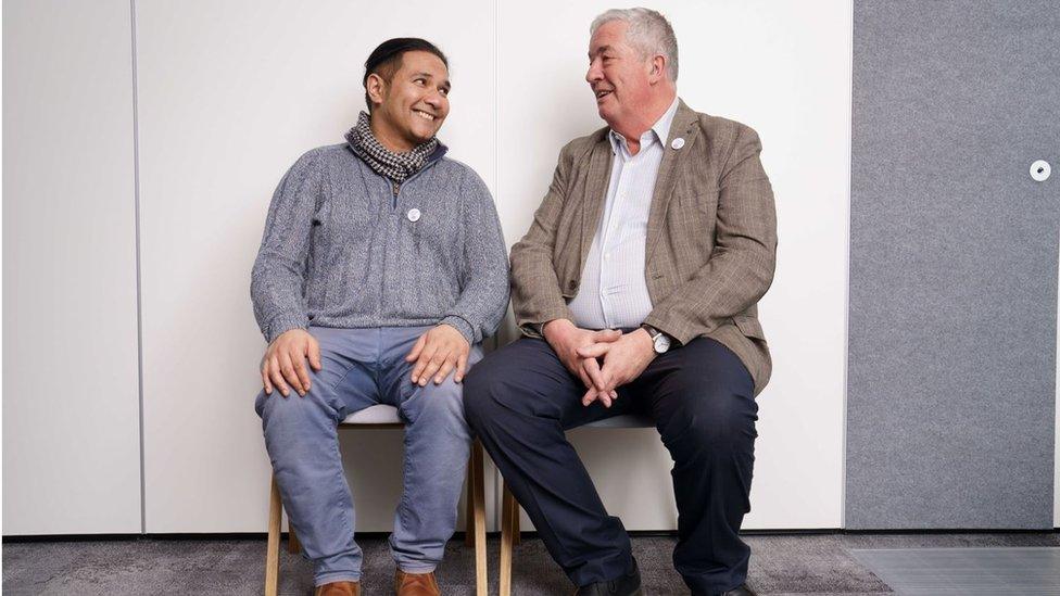 Saif Osmani and Andy Green, founders of Cockney Cultures