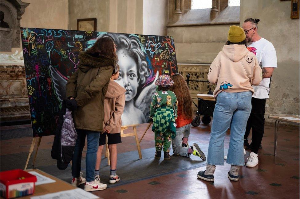 Ant Steel's workshops at St Albans Cathedral