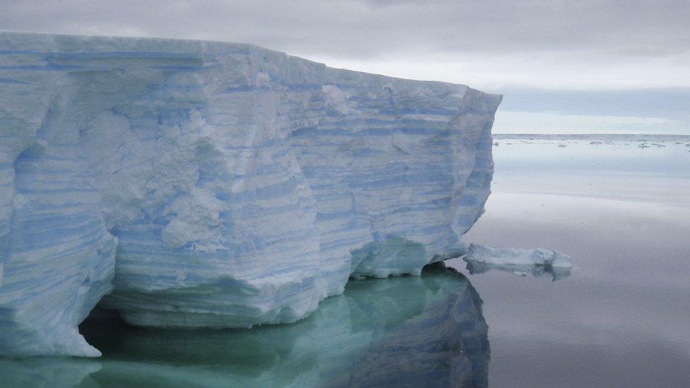 An iceberg in the Amundsen Sea