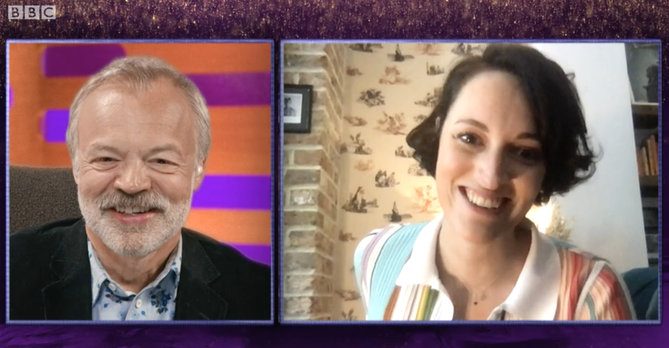 Graham Norton and Phoebe Waller-Bridge