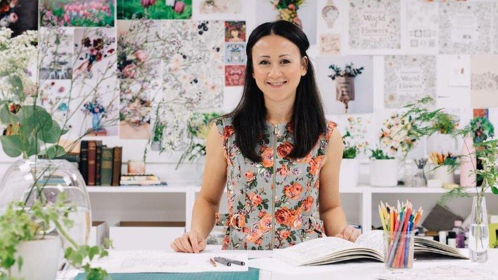 Johanna in her Aberdeenshire studio