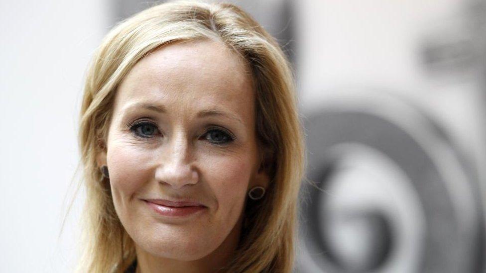 JK Rowling smiling