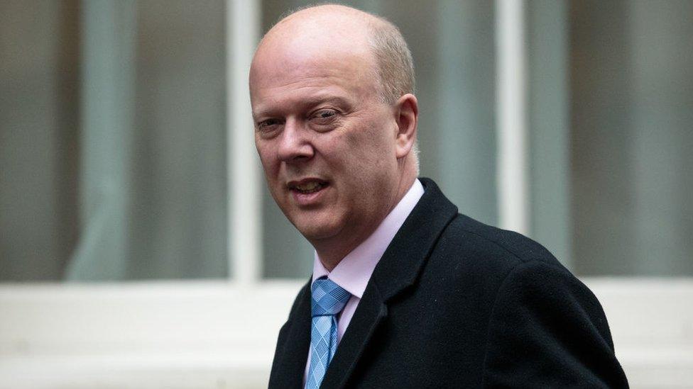 Transport Secretary Chris Grayling