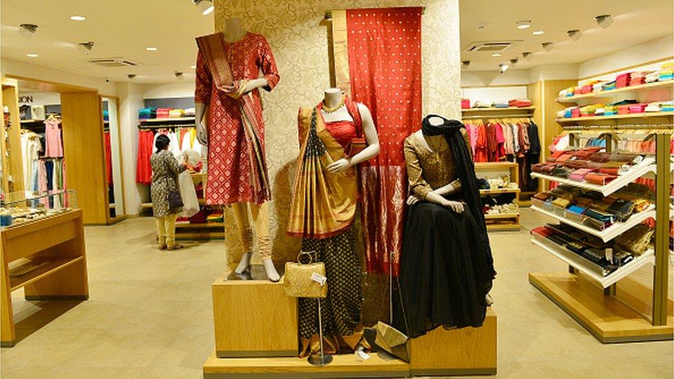 Fabindia showroom in Vasant kunj New Delhi.