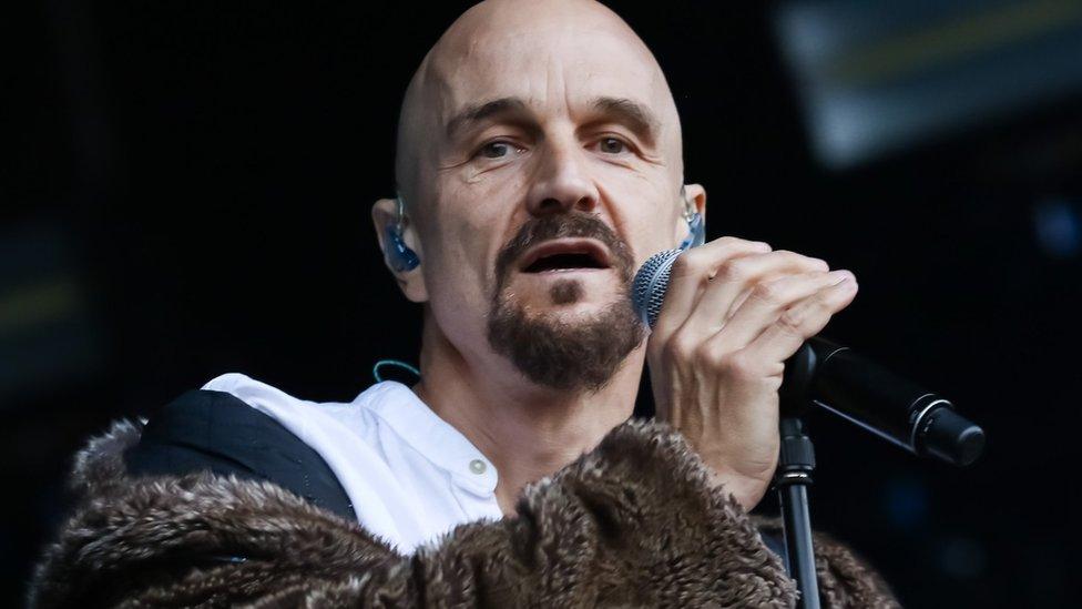 Tim Booth of James