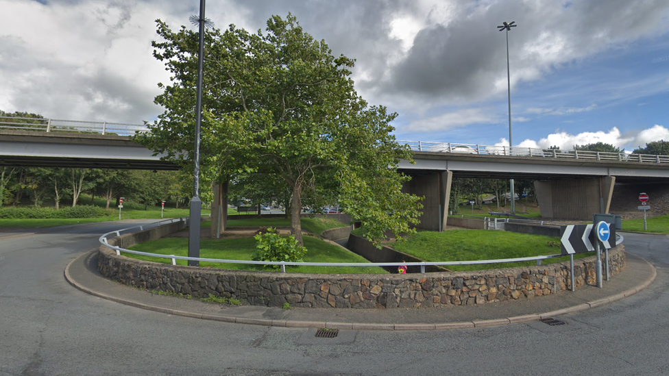 Caernarfon flyover