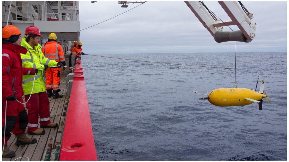 Boaty undertook three dives with the longest conducted over three days