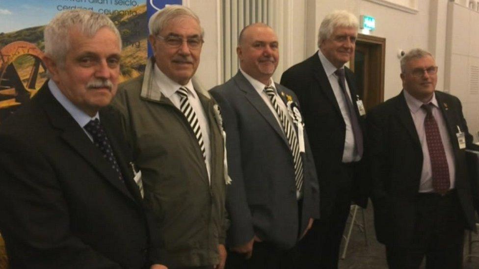 Independent winners in Blaenau Gwent