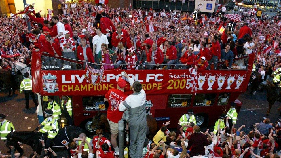 Liverpool FC victory parade