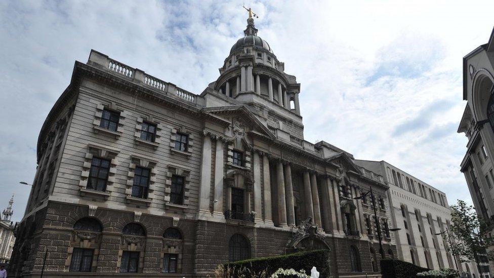 File image of the Central Criminal Court at the Old Bailey in London