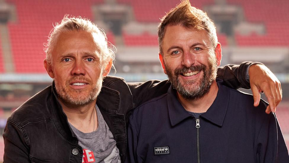 Jimmy Bullard and John Fendley, co-hosts of Soccer AM