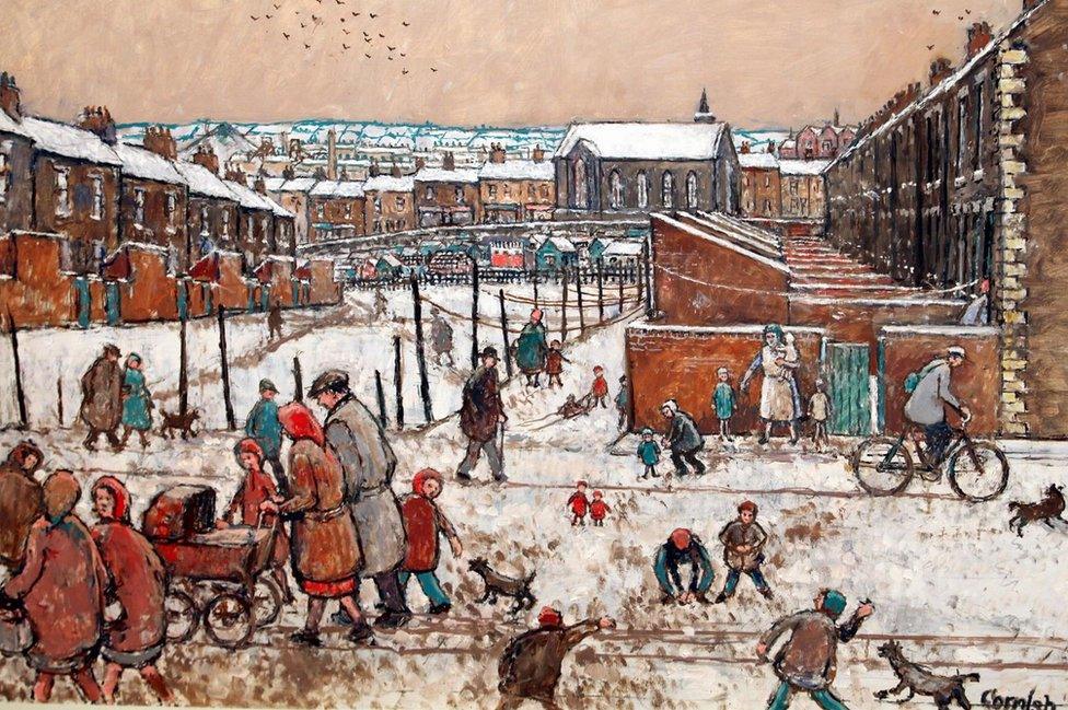 Norman Cornish painting