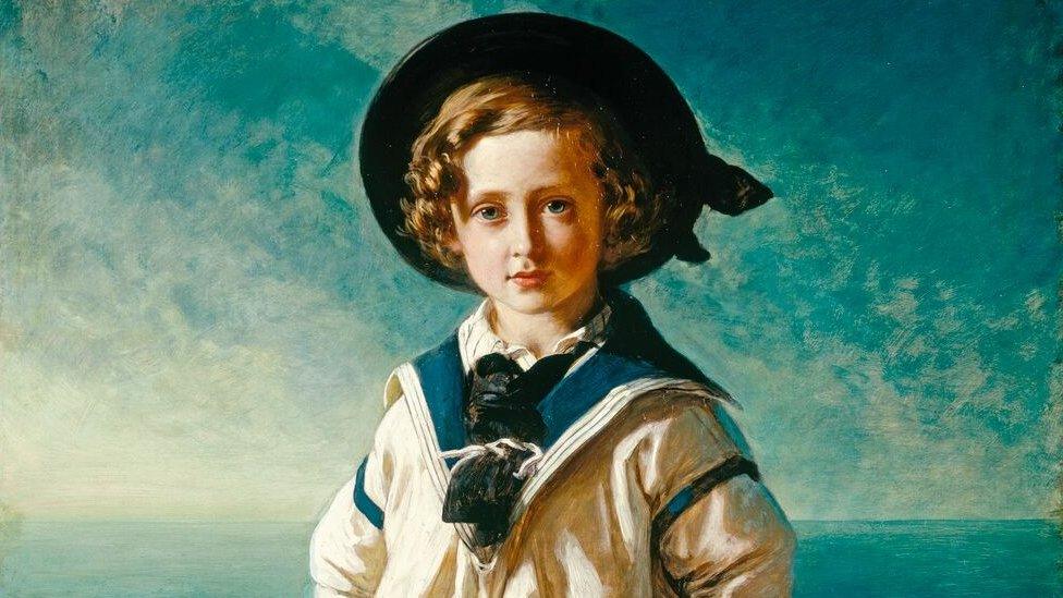 Franz Xaver Winterhalter, King Edward VII when Albert Prince of Wales, 1846.