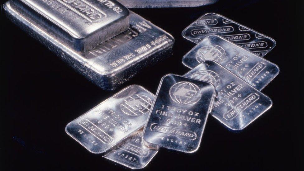 Silver bullion