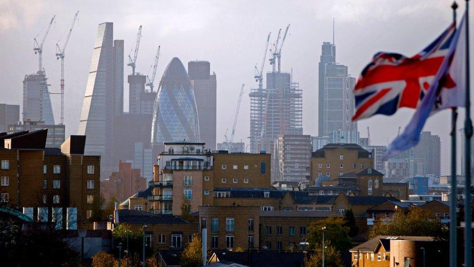 City of London skyline