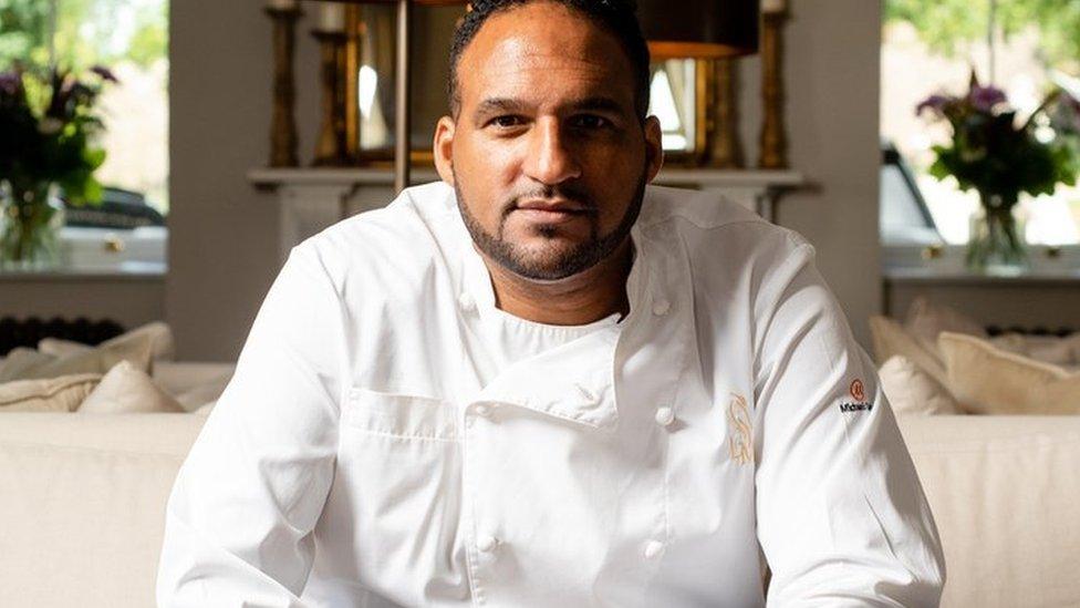 Celebrity chef Michael Caines