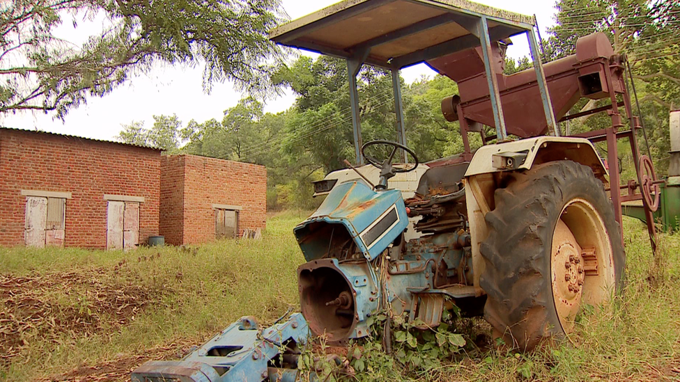 Old tractor