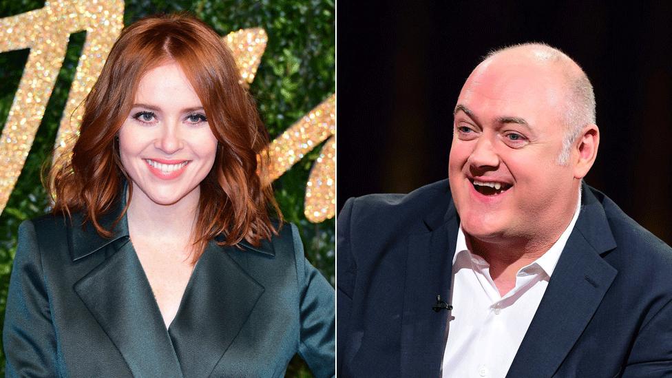Angela Scanlon and Dara O Briain