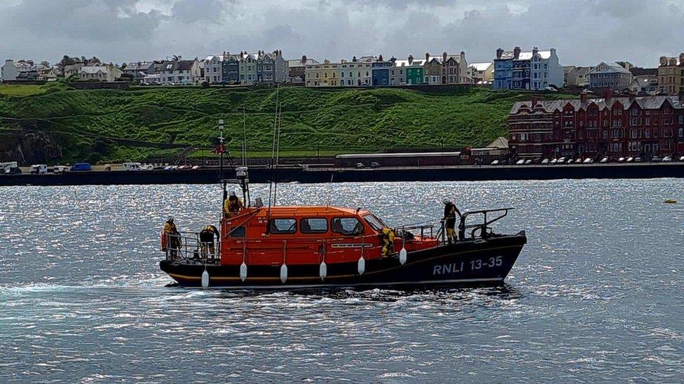 Lifeboat in Peel