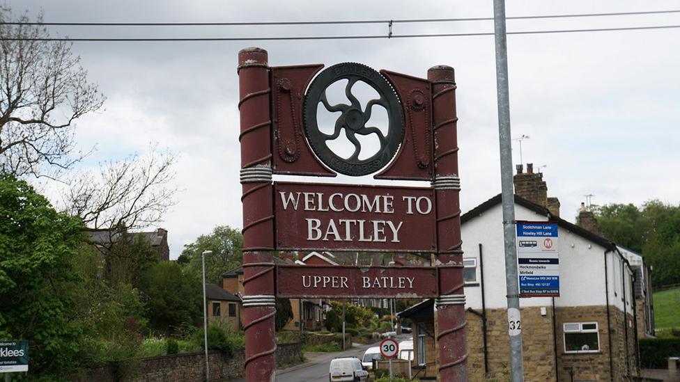 Batley sign