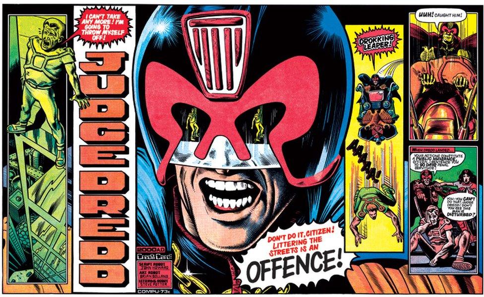 Judge Dredd strip