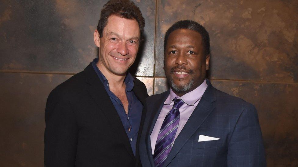 Dominic West and Wendell Pierce