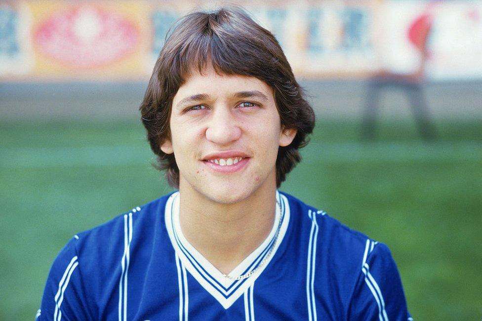 Gary Lineker, circa 1980