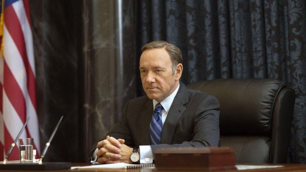 Kevin Spacey in House of Cards