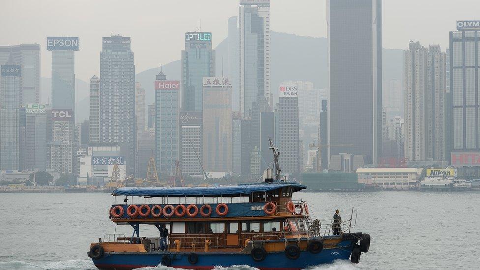 Hong Kong skyline