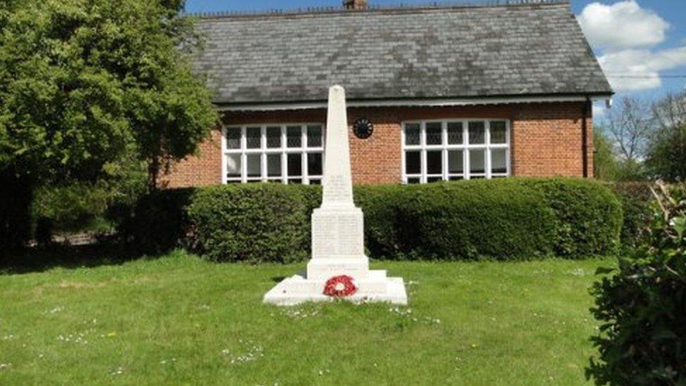 Stoke-by-Clare War Memorial, Sudbury, Suffolk